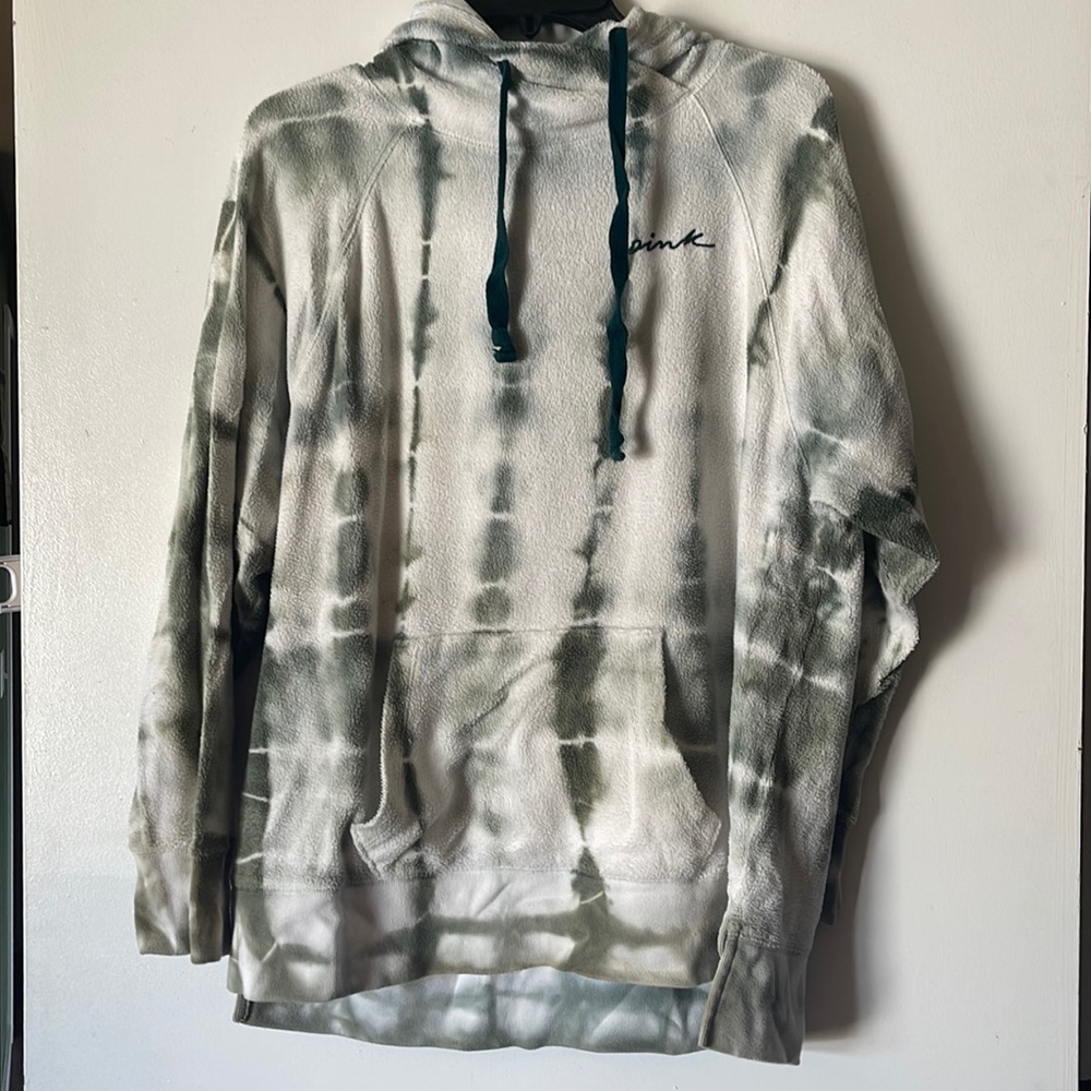 Tie dye terry hoodie